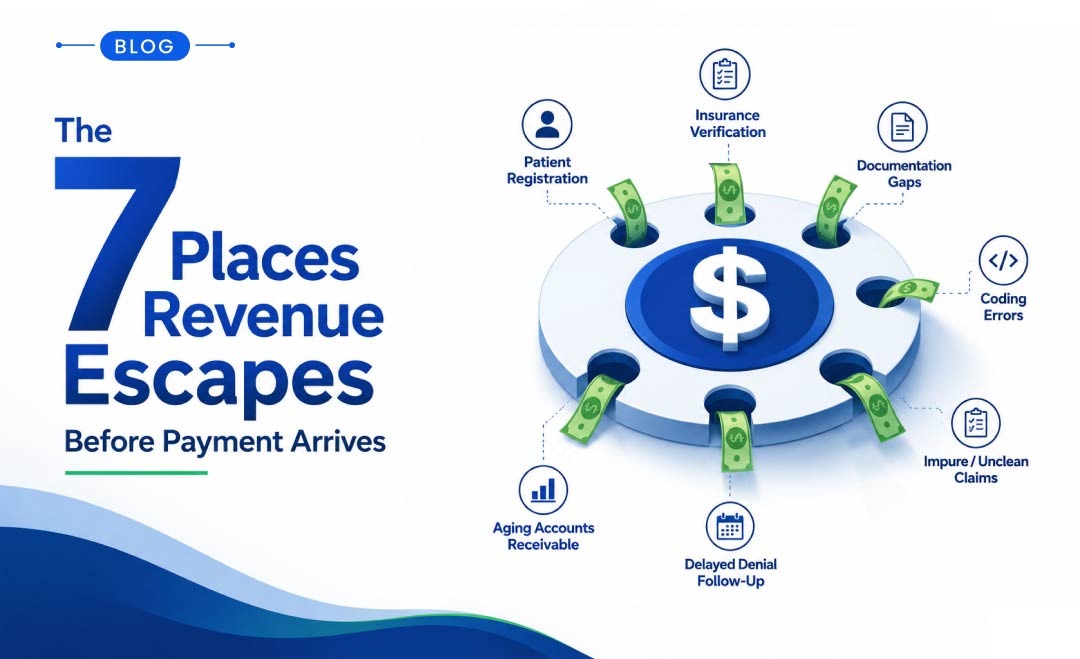 7 Places Revenue Escapes Before Payment Arrives | Atlantis RCM